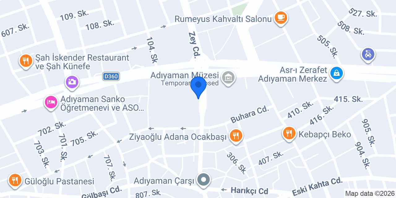 Sandal Çiçek Atatürk Bulvarı Şubesi konumu