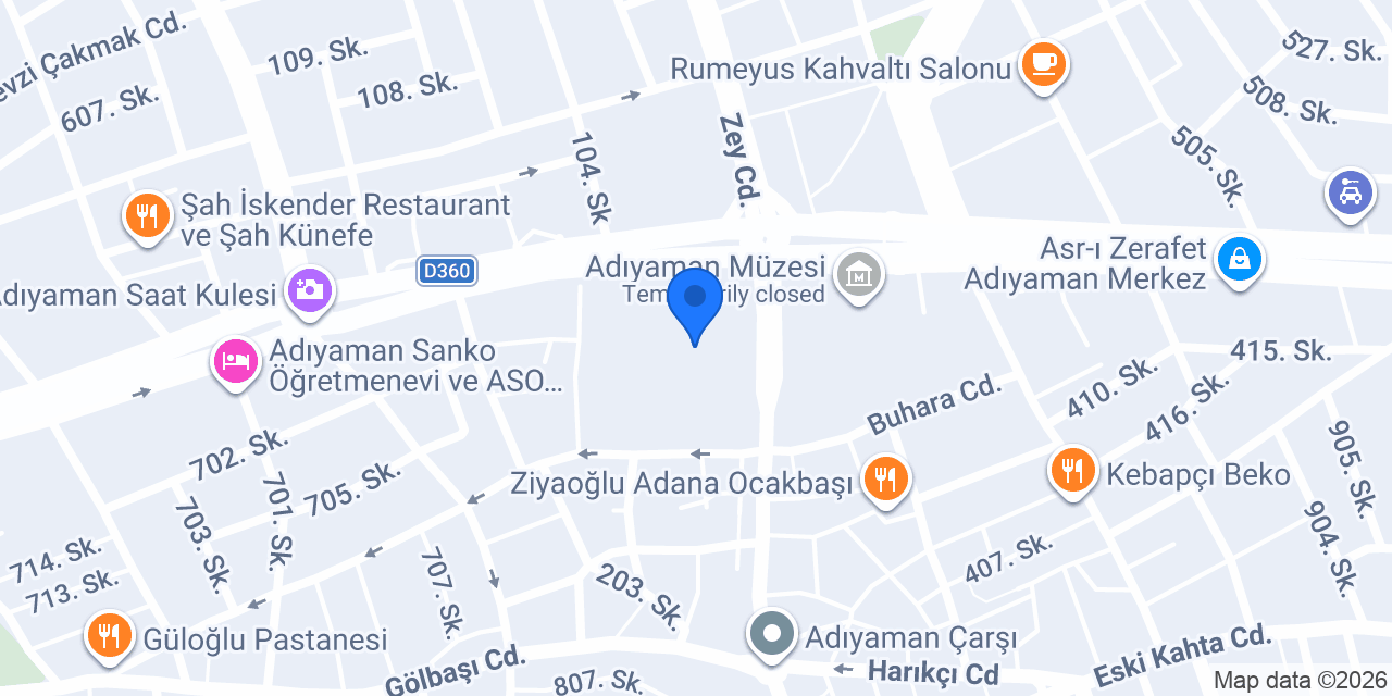 ATLI SANATSAL PEYZAJ konumu