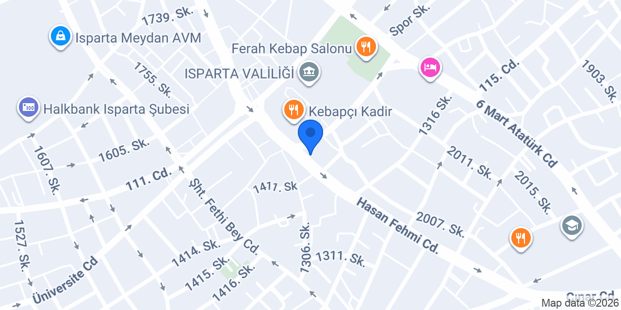 Can Erkek Kuaförü konumu