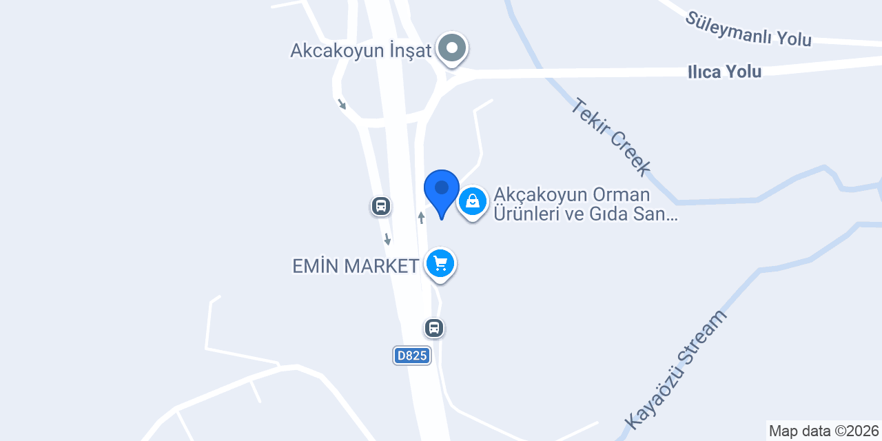 AKÇ HIRDAVAT&YAPI MARKET konumu