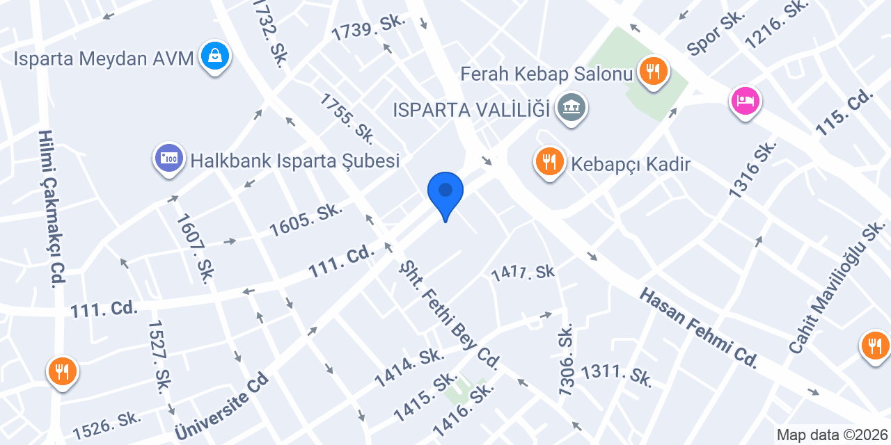 müzikhane Sanat ısparta konumu