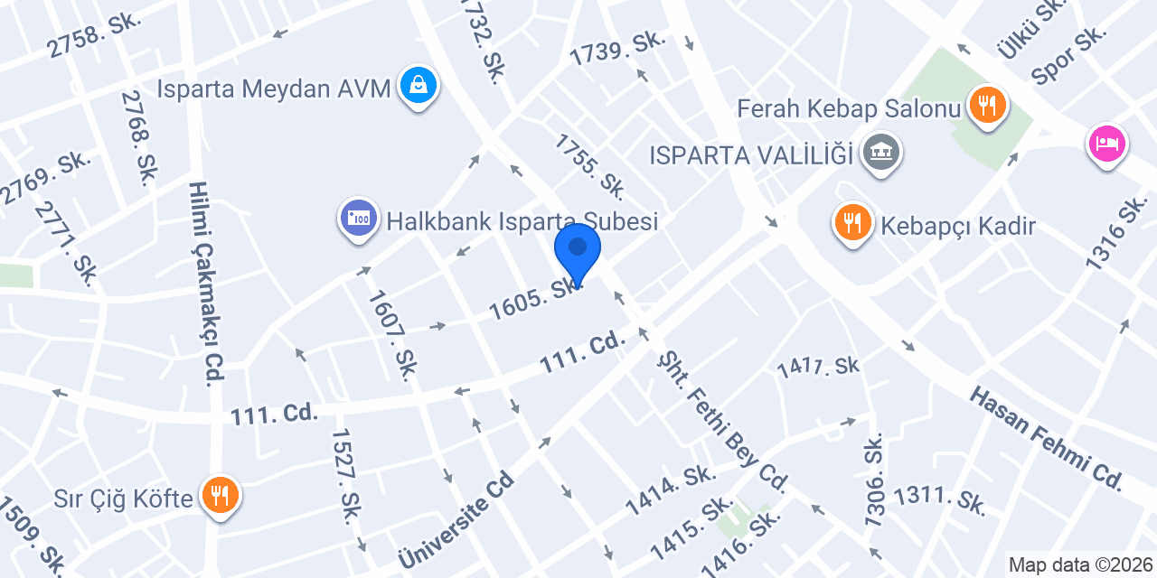 Kuaför Ramazan konumu