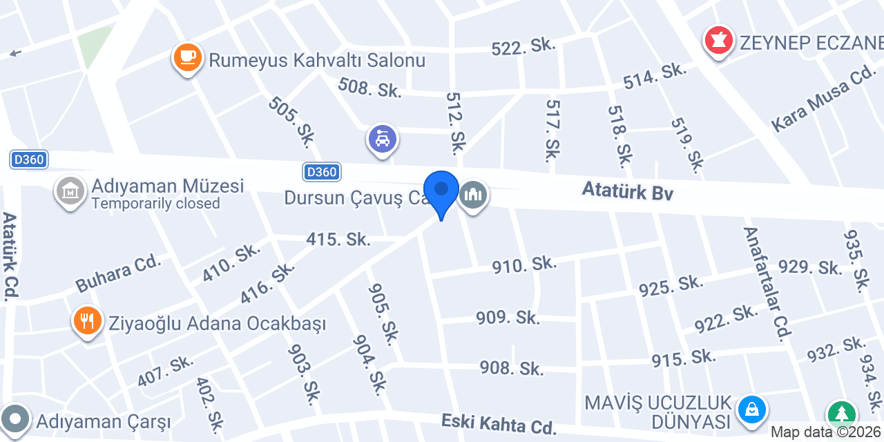 Özer Kebap konumu