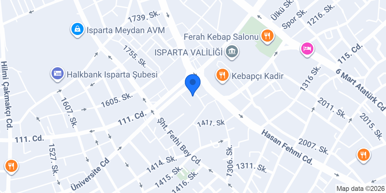 Av. Doğan Saruhan GÜLATAN konumu