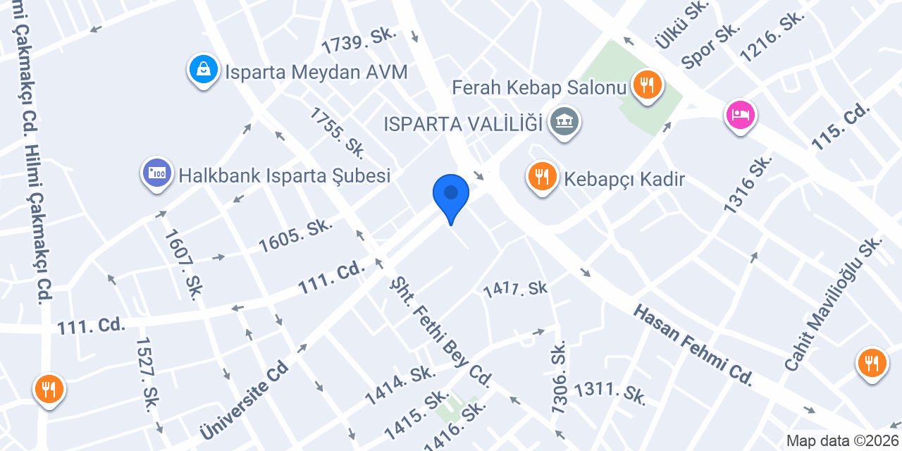 OSMAN ÖZMEN - Isparta Diş Hekimi - Dişçi konumu