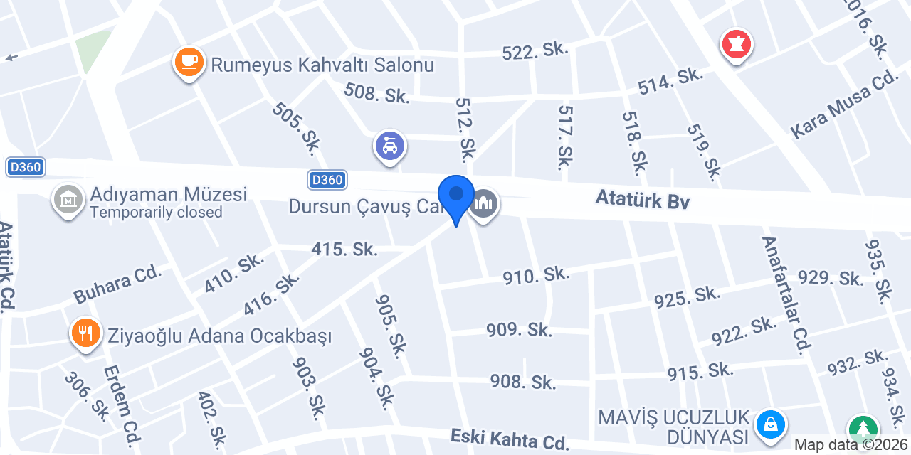 Durmuşhan Prefabrik - Konteyner konumu