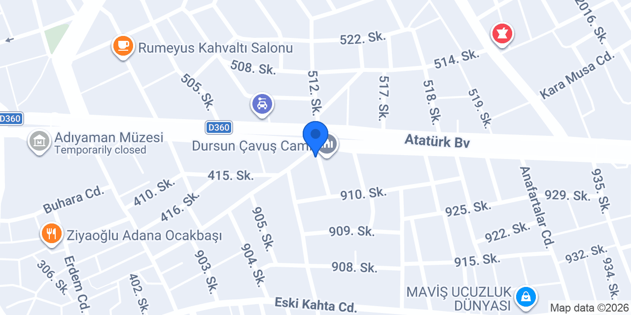 Bulvar Izgara&Mangal konumu