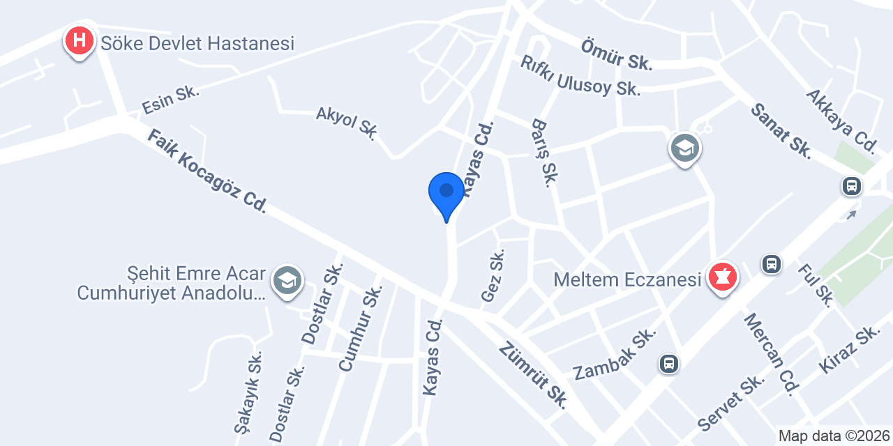 Çiğdem kuafor konumu