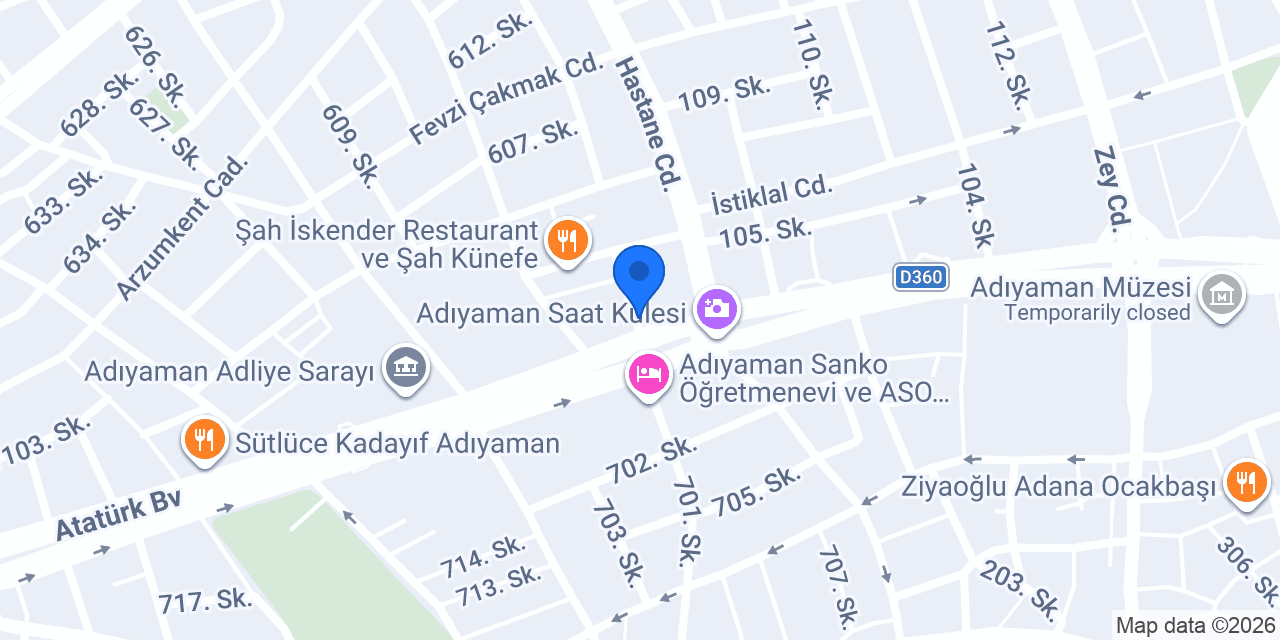 Kadime Bayan Kuaförü konumu