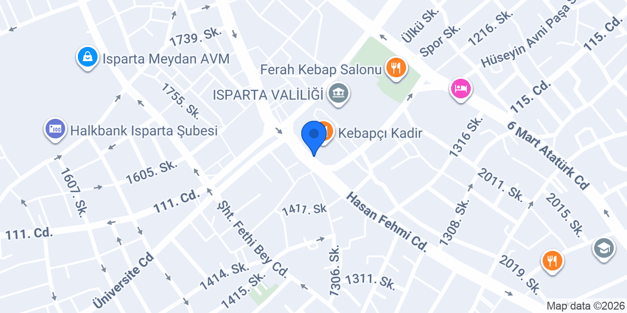 Hacıbenlioğlu Kebap Helva ve Pide Salonu konumu