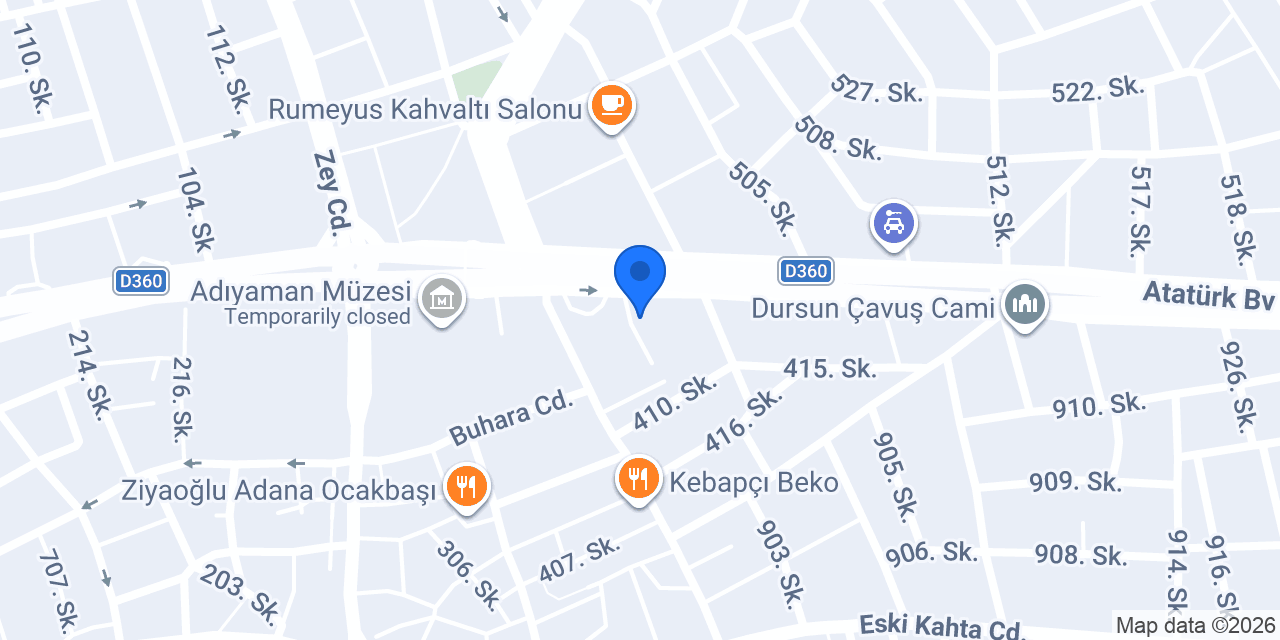 Öztürk Eczanesi konumu