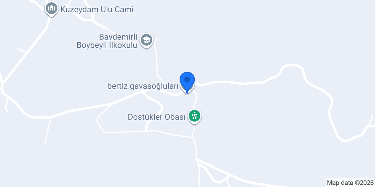 bertiz gavasoğluları konumu