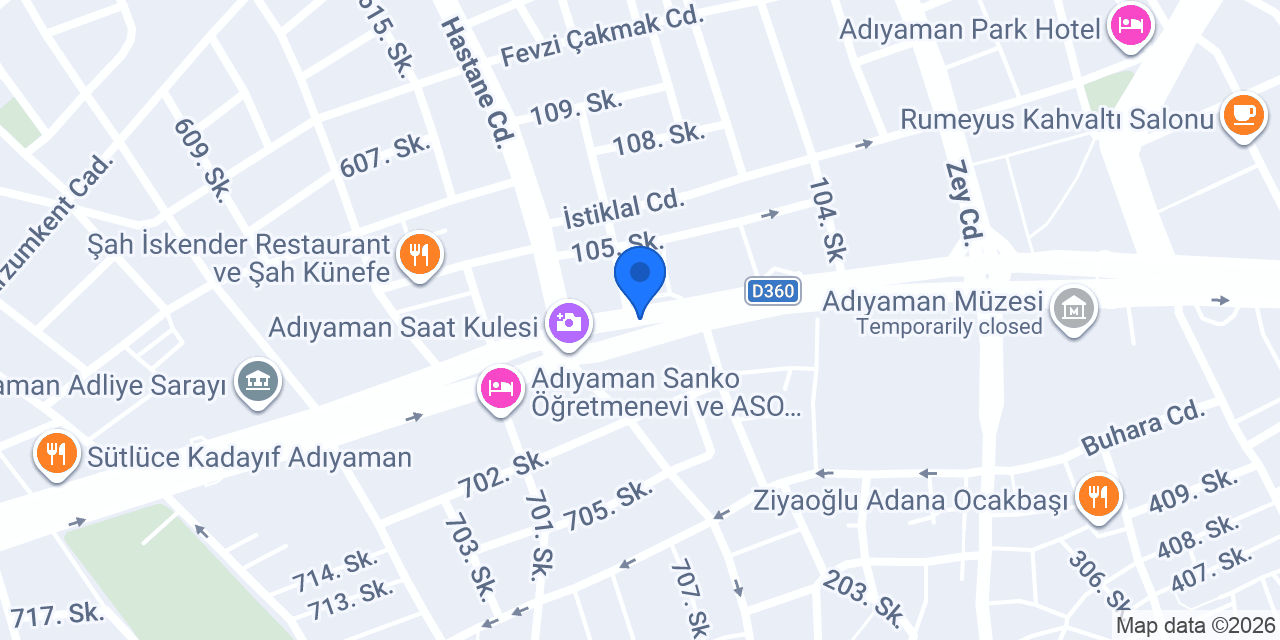 FLORAA Çiçekçilik konumu