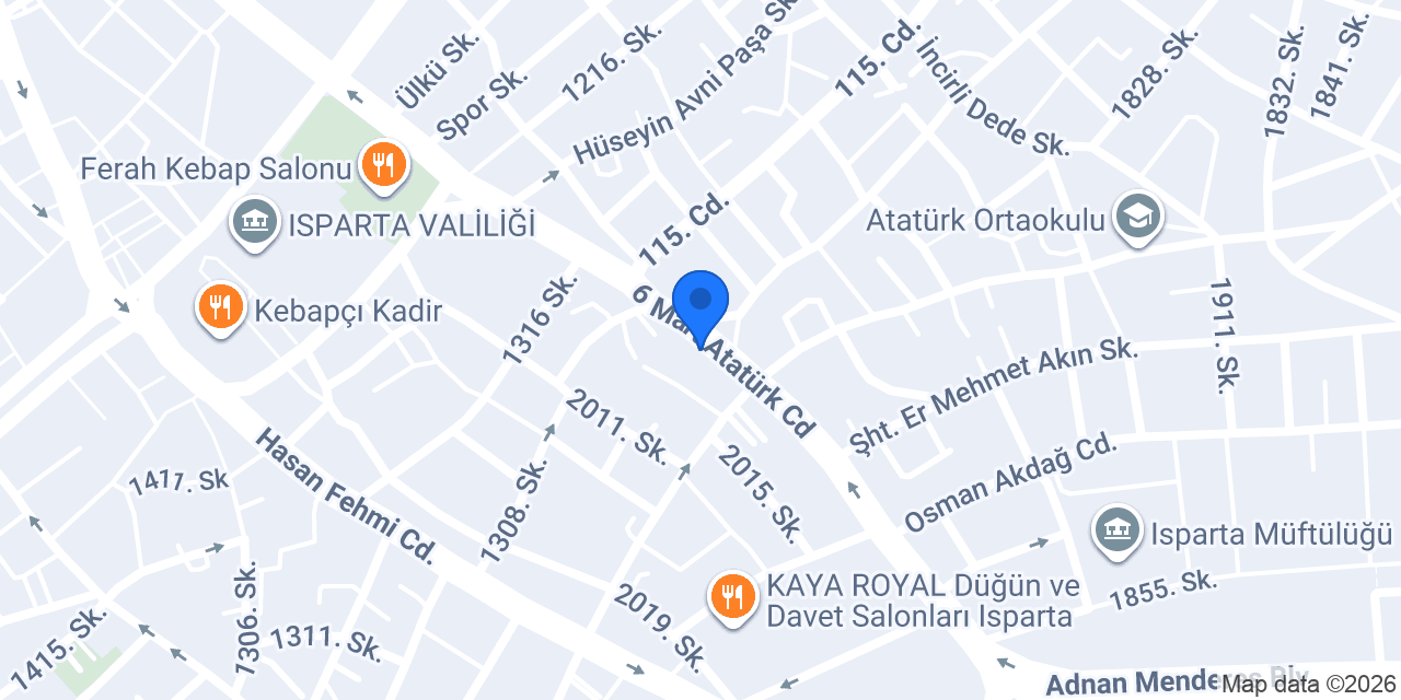 Ülgen Eczanesi konumu