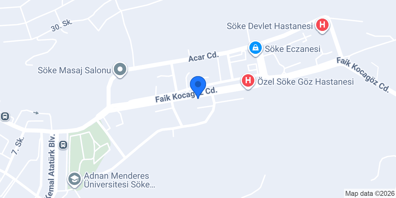 Op. Dr. Esat Çalık konumu