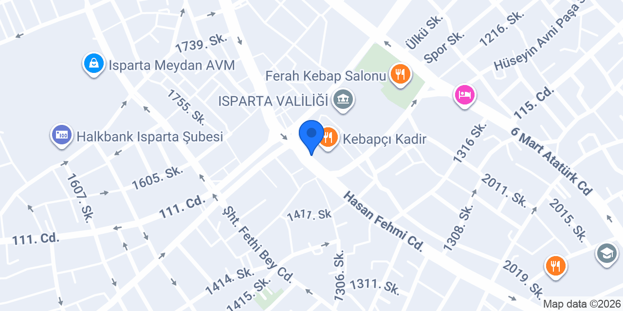 Değirmenci Fırını konumu