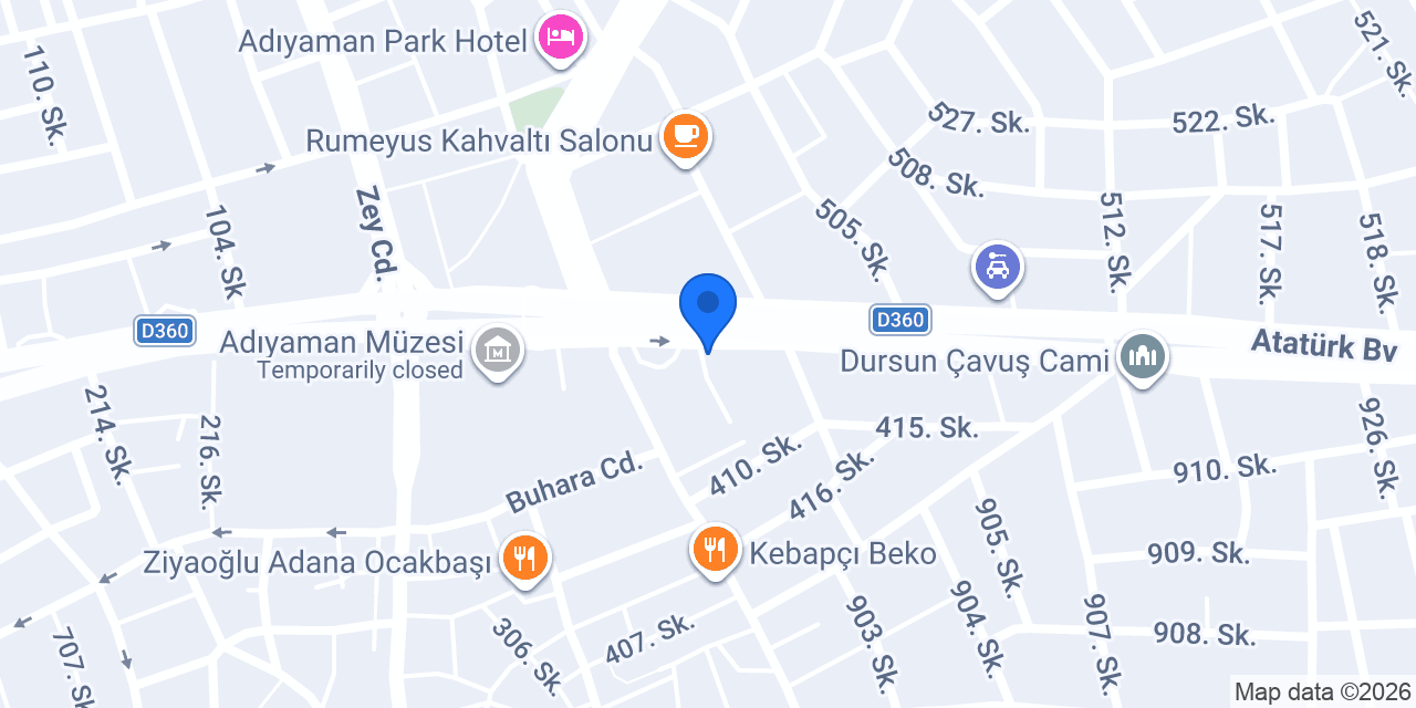 VEKA TURİZM konumu