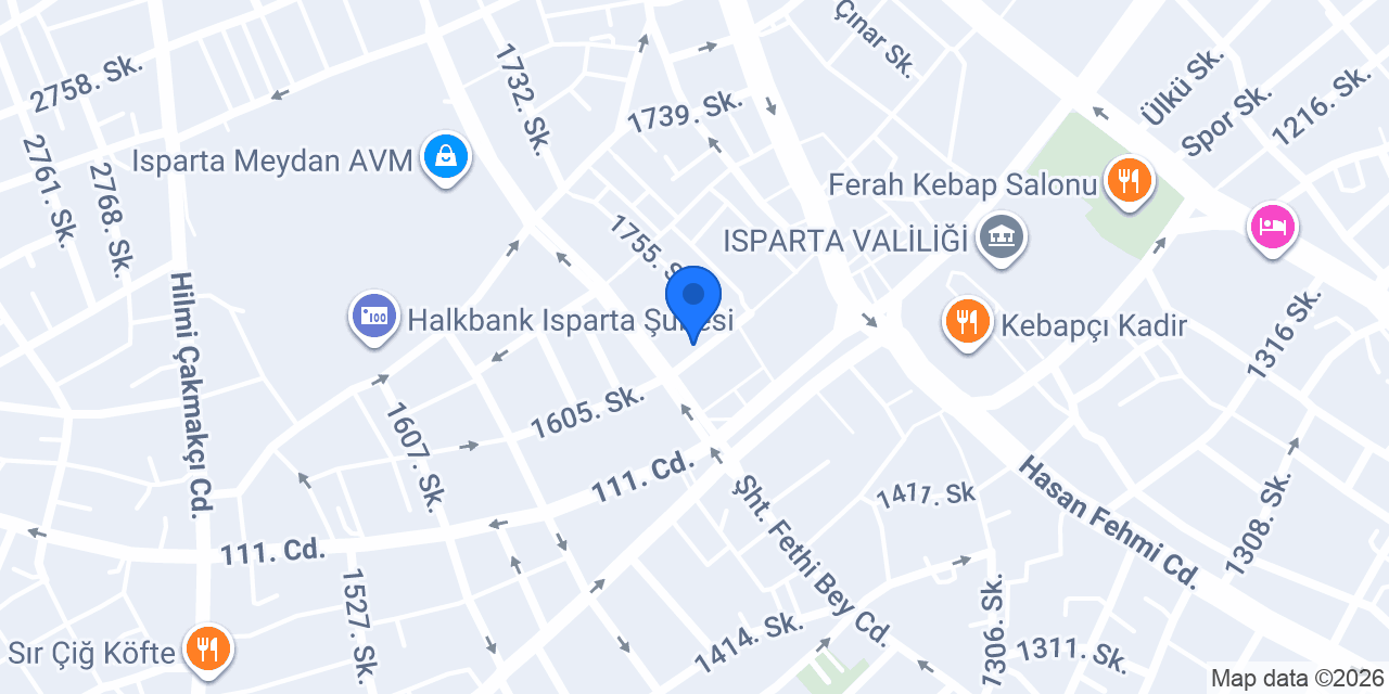 Ustam İnşaat Ltd. Şti. konumu