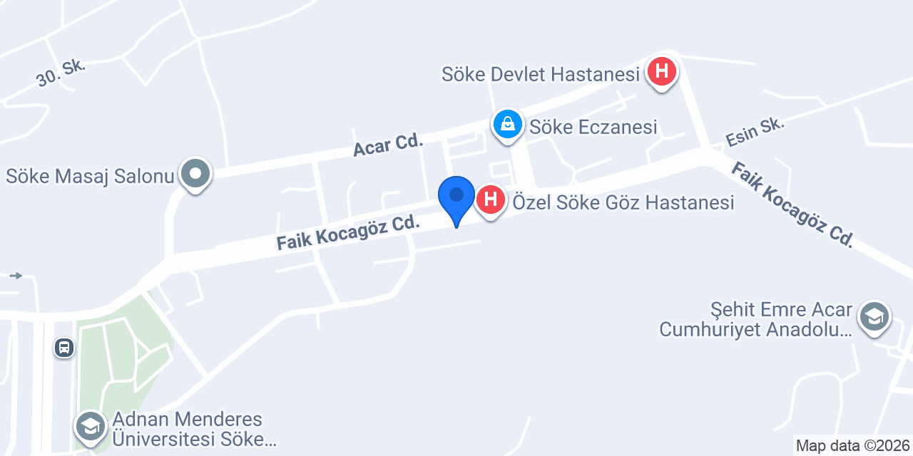 Op. Dr. Metin Çalışkan K.b.b. Uzmanı konumu