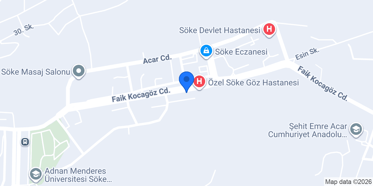 Renk Optik Yenikent konumu