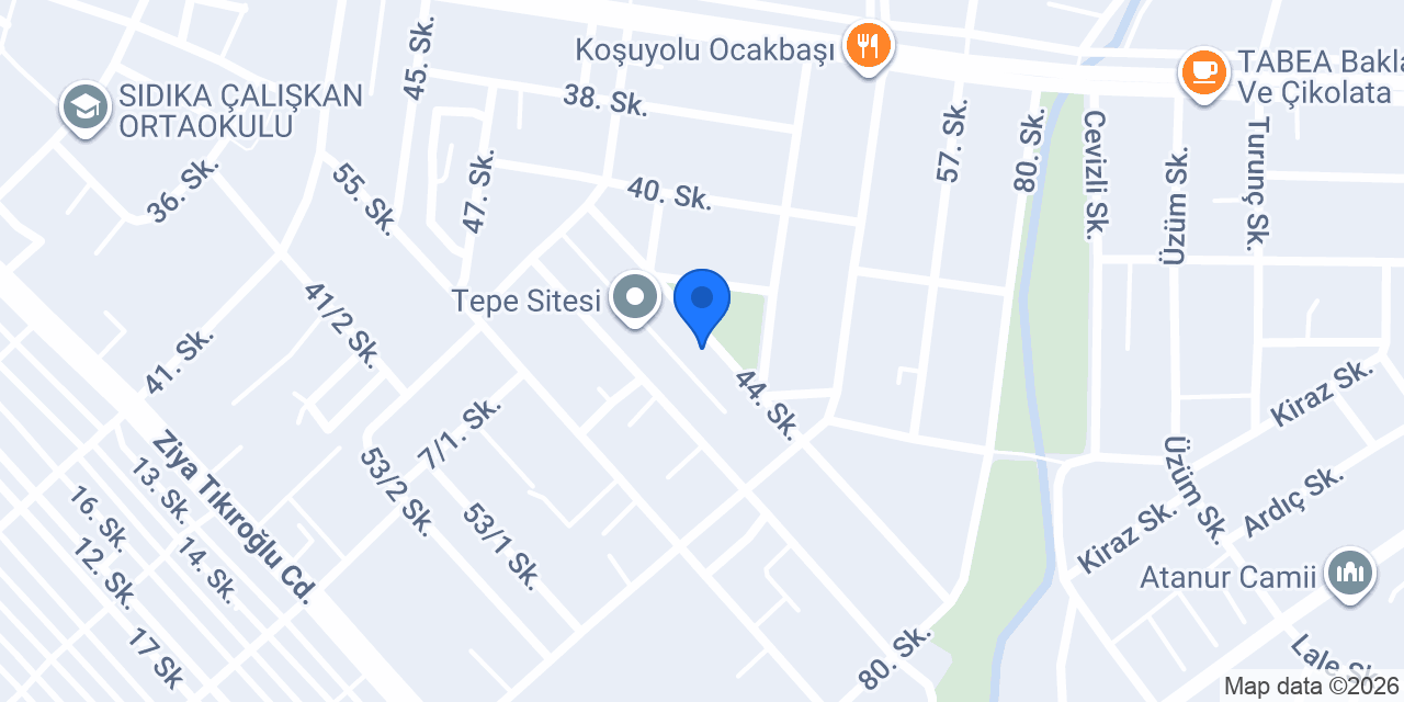 Elda Aktivite Merkezi konumu