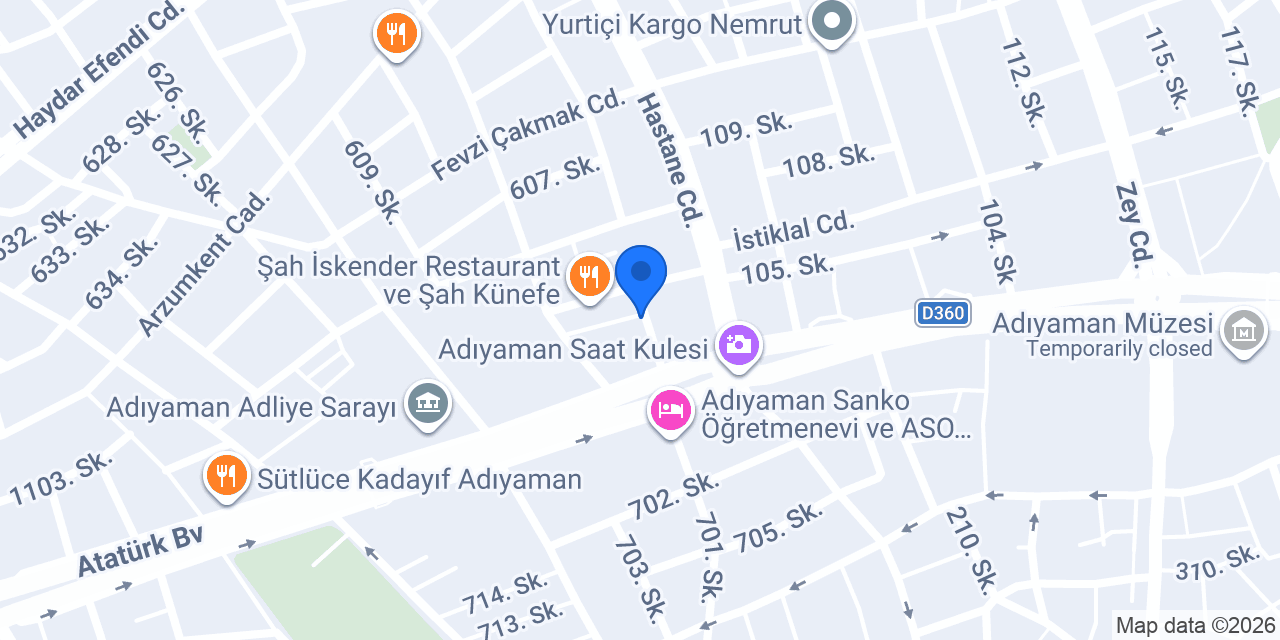 Viva Bayan Kuaförü konumu