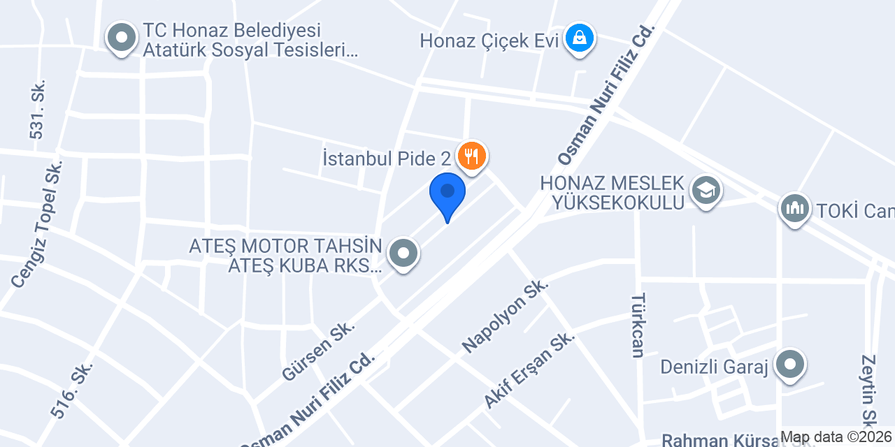 İstanbul Pide 2 konumu