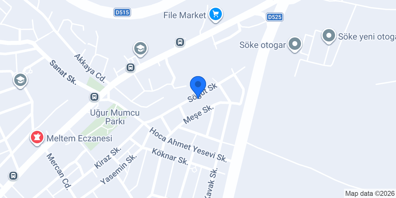 Beyhan Hasır Dekorasyon konumu