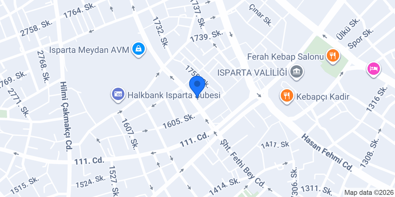 Diş Hekimi Tülay Güngör konumu