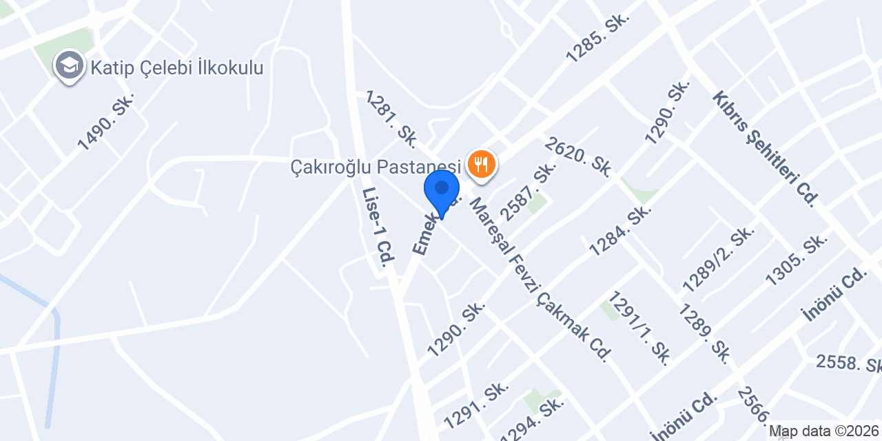 İsmail Çay Barber Shop konumu