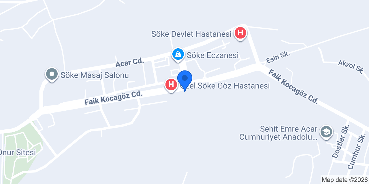 Defne Eczanesi konumu