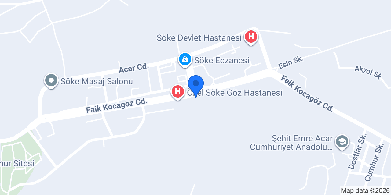 Diş Hekimi Sevtap Yalem konumu