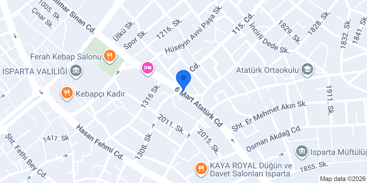 Tandoğan Turizm konumu