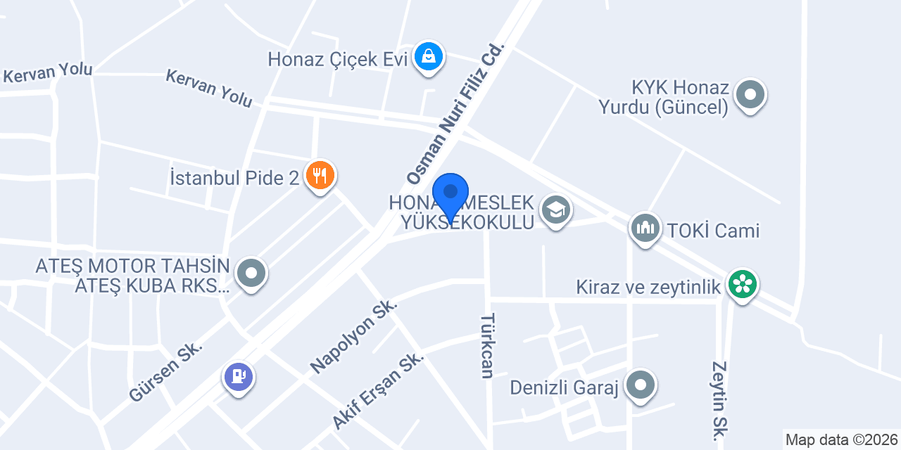 Kral Döner 2 konumu