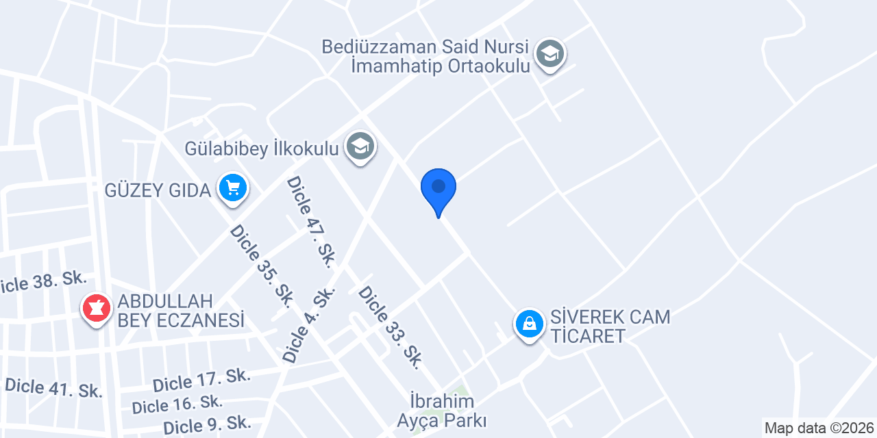 Zafer Mobilya konumu