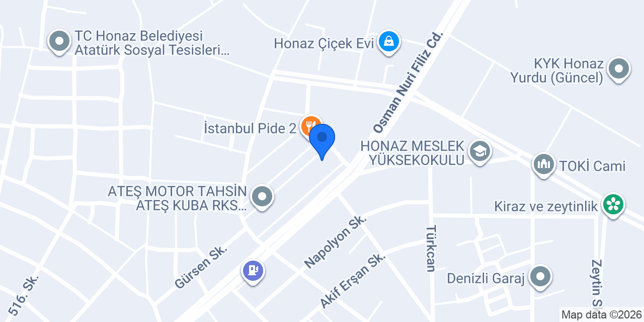 Durmaz auto service konumu