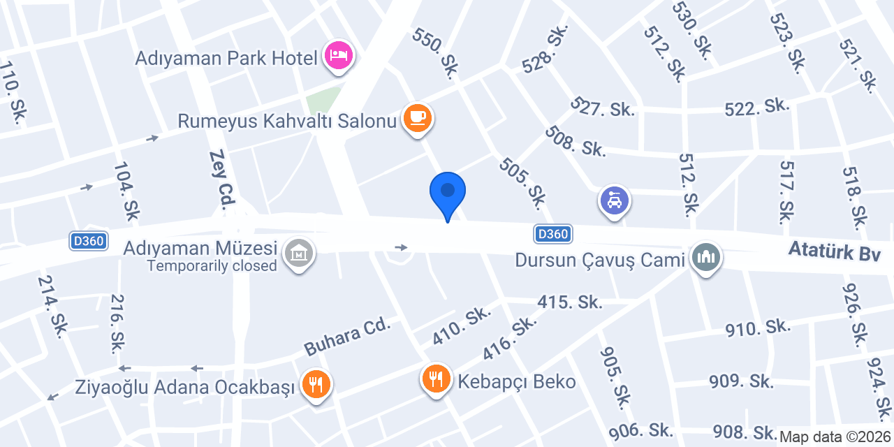 Lastiğim - Karakurt Ticaret konumu