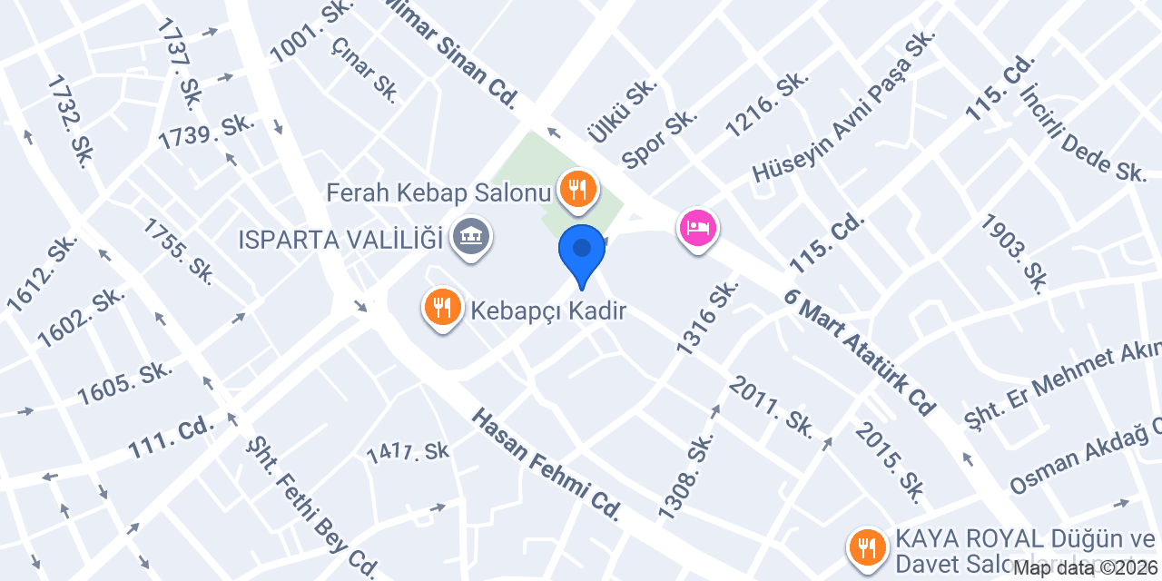 Fatih Rent A Car konumu