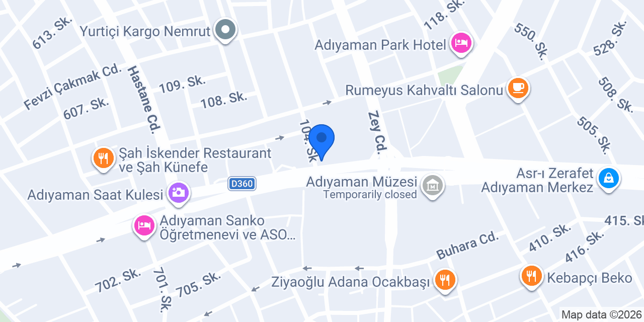 Hira Çiçekçilik konumu