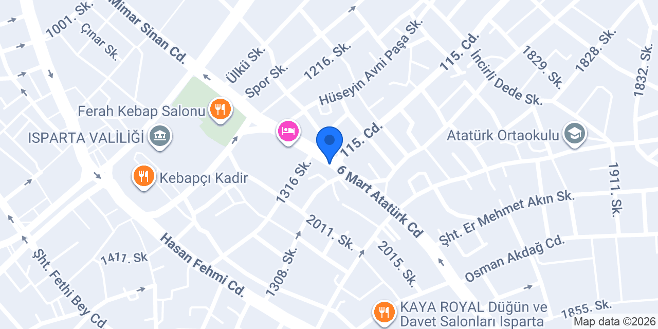 Çamlıca Çorba Salonu konumu