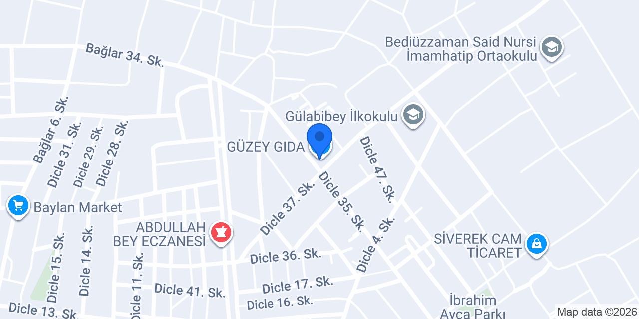 GÜZEY GIDA konumu