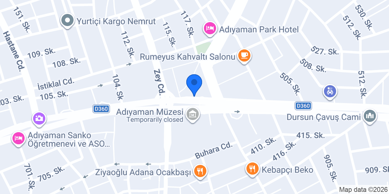 HAKAN RENT A CAR konumu