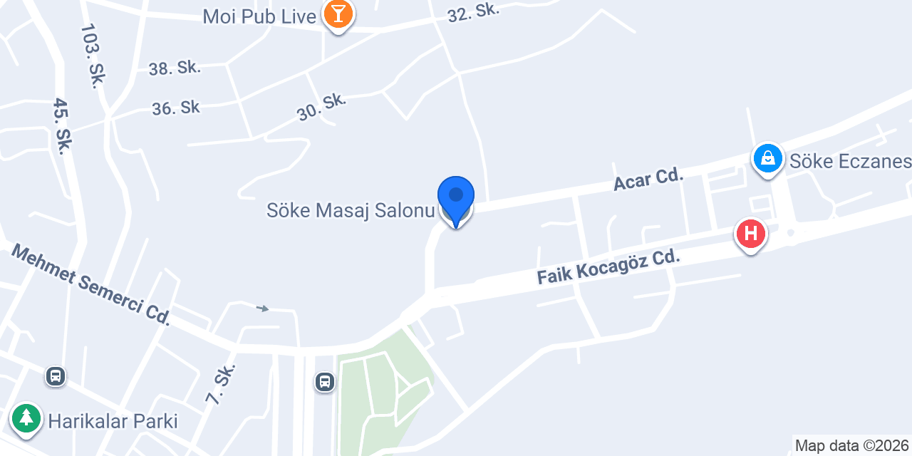 Söke Masaj Salonu konumu