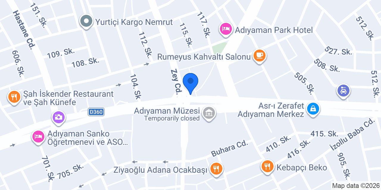 KOZA ÇİÇEKÇİLİK konumu