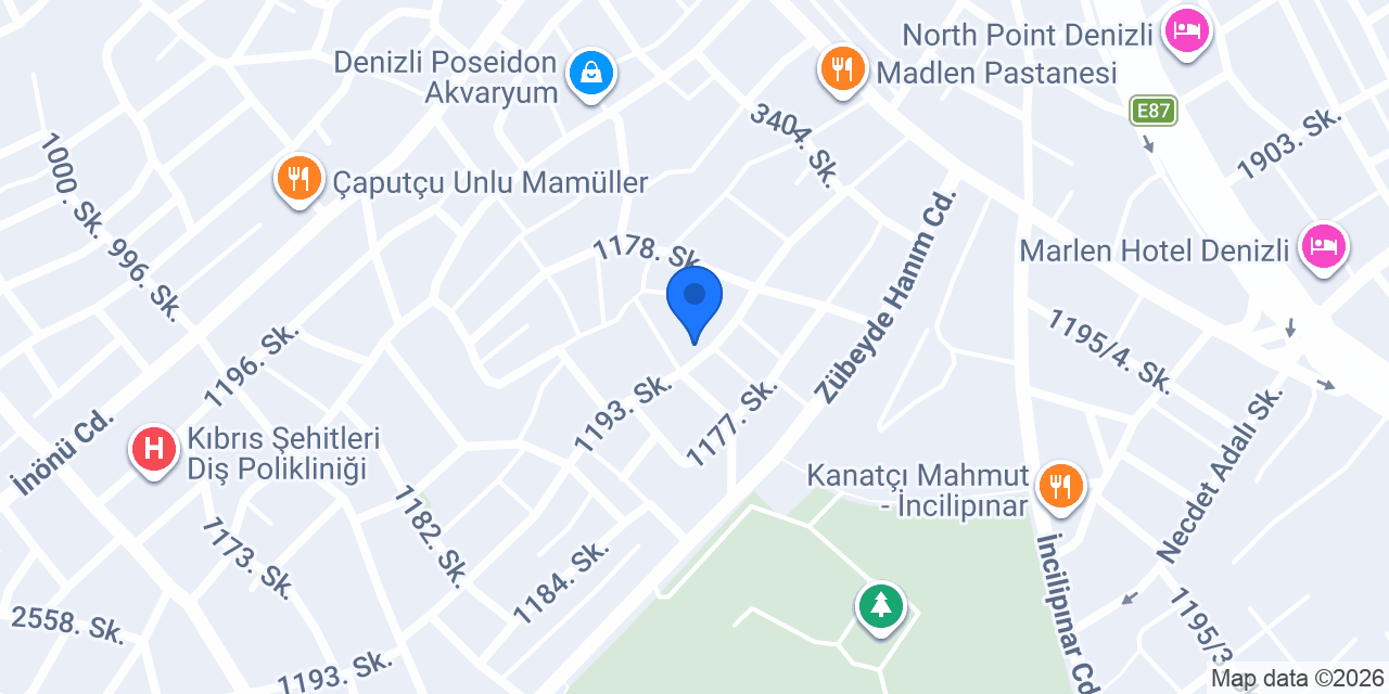 Kayan Vip Transfer Denizli konumu