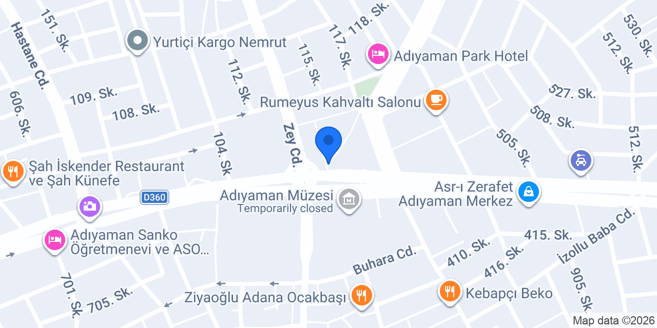 Çorba Durağı konumu