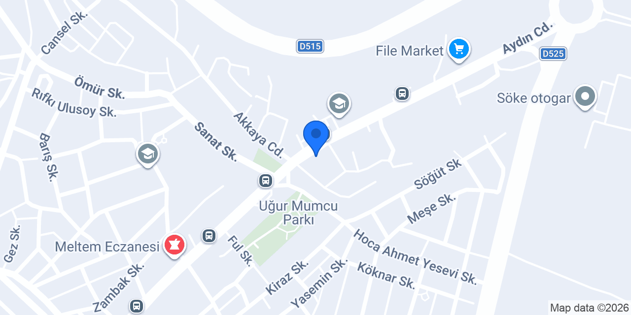 Söke Çetmen konumu