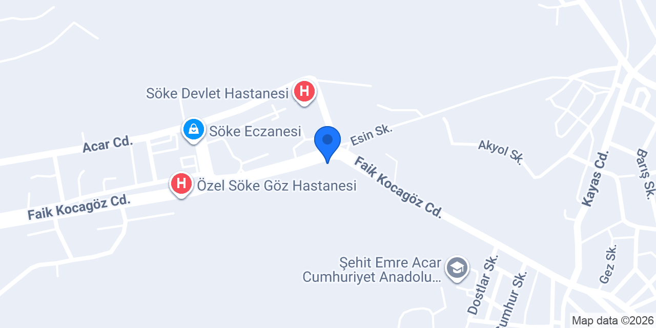 SÖKE CAN VETERİNER KLİNİĞİ konumu