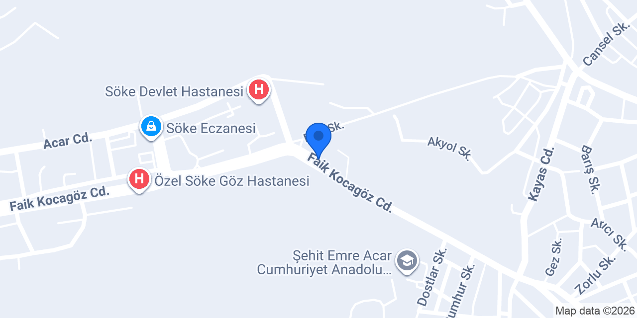 Söke Petshop ChitChat konumu