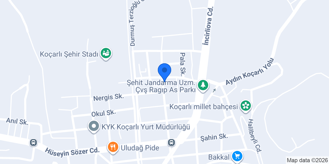 Çeto Oto Özel Servis konumu